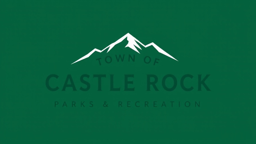 Modern logo for Town of Castle Rock highlighting community fitness programs and family healthy activities.