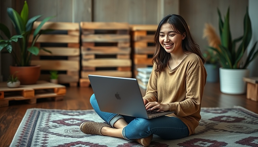 Quicken Classic for Mac Updates user enjoying a laptop in cozy setting.