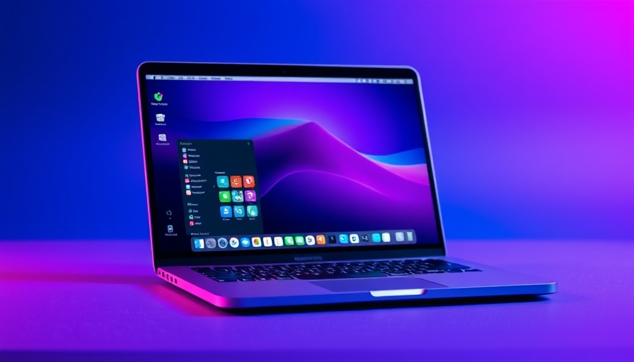 Sleek silver laptop on colorful background for budget laptops under $500.