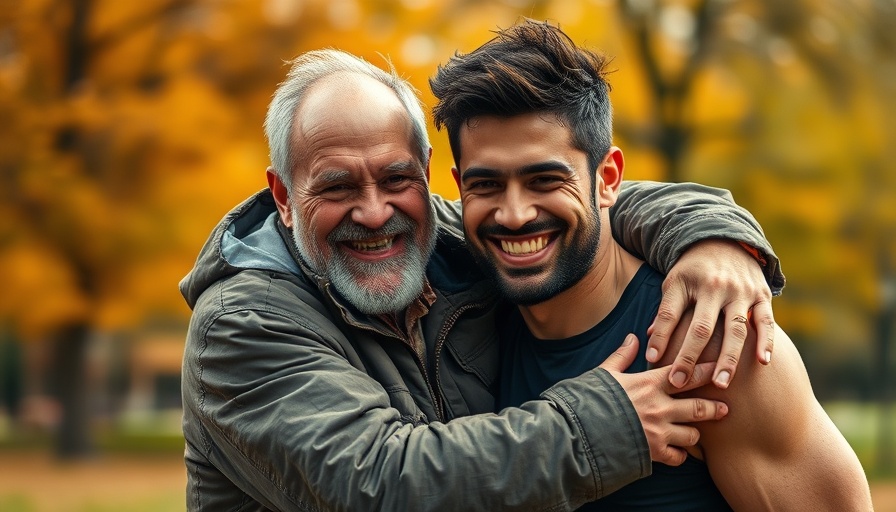 Nigel Farage meeting with Sir Jim Ratcliffe, outdoor scene.