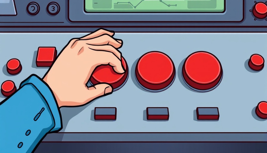 Hesitant choice between buttons, symbolizing investing dilemmas.
