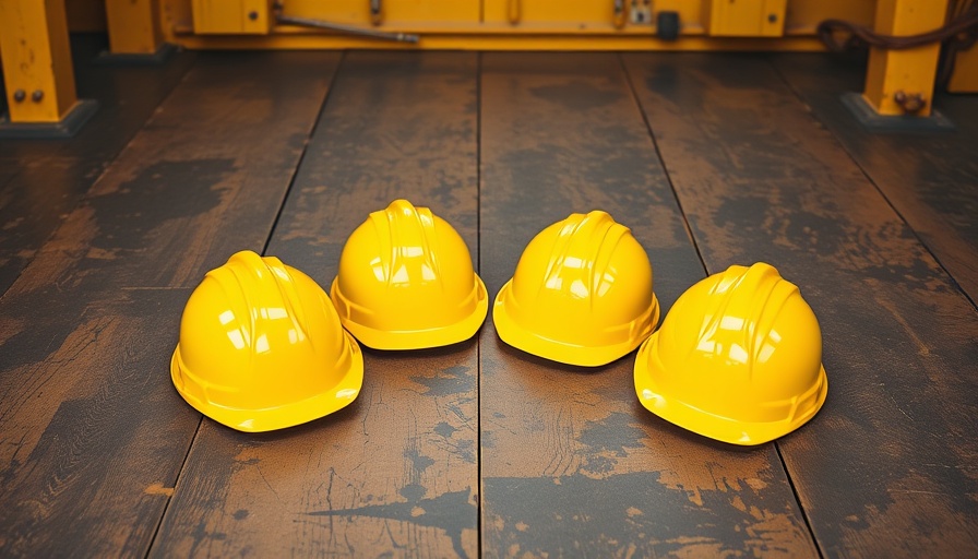 Yellow helmets on a wooden surface, symbolizing Energy Company Obligation scheme failures.