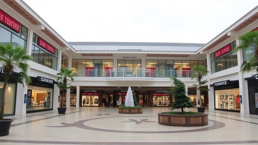 Vibrant shopping centre reflecting the Sutton business climate and community support for local businesses.