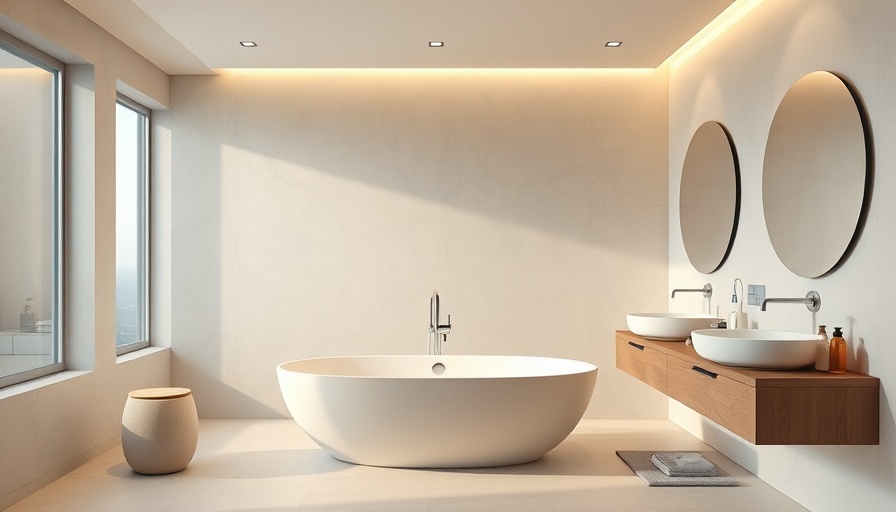 UK Bathroom Renovation Costs: Modern bathroom with sleek design