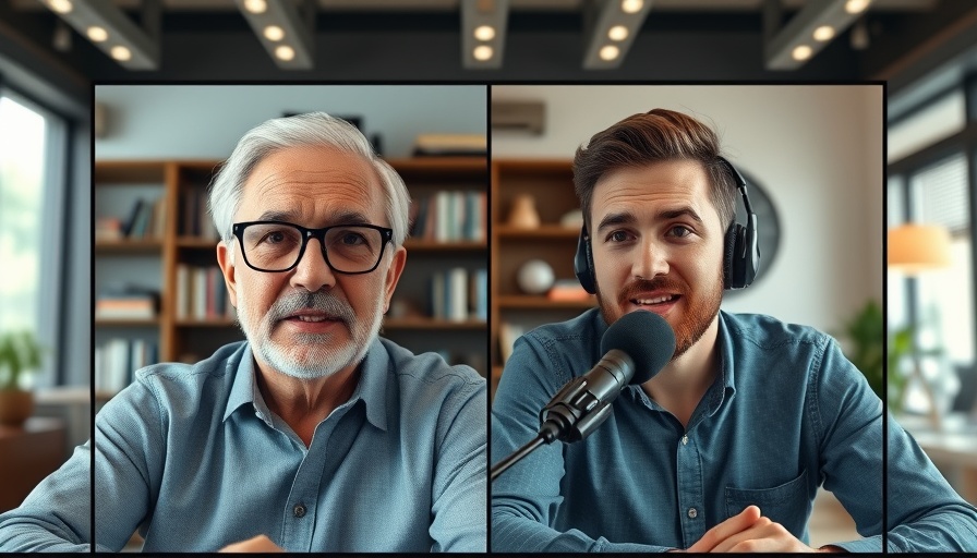 Video call with two men discussing smart devices that need 2.4GHz WiFi.
