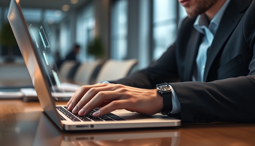 Digital tax overhaul for landlords with a person using a laptop