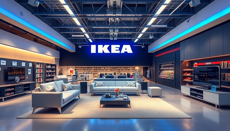 IKEA Oxford Street Store Opening interior, modern room display.