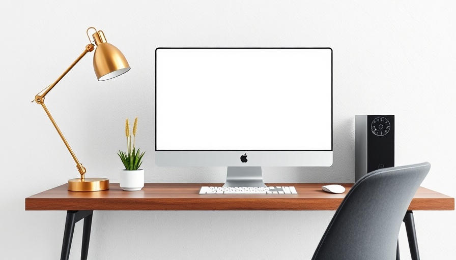Minimalist workspace for becoming a virtual assistant.