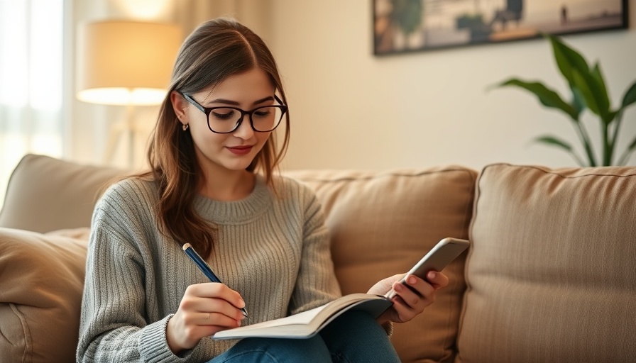Focused young woman learning how to invest and grow your money at home.