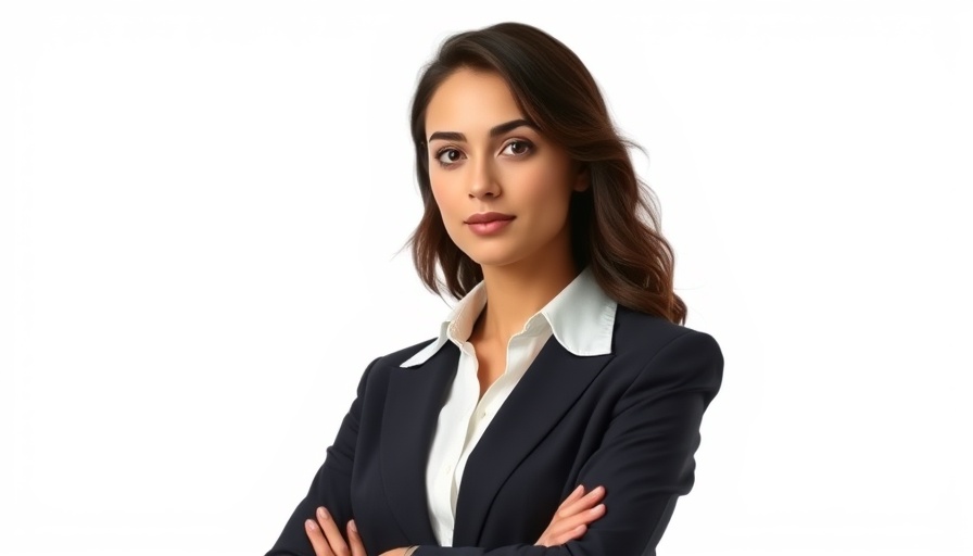 Professional woman illustrating how social norms shape investment behavior.