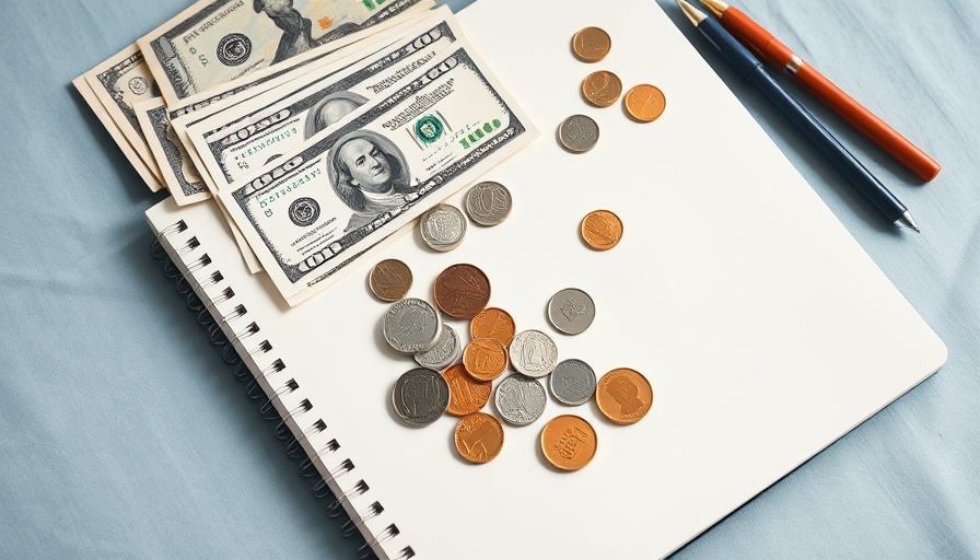 MakeMoneyOnline review concept with U.S. currency on notepad