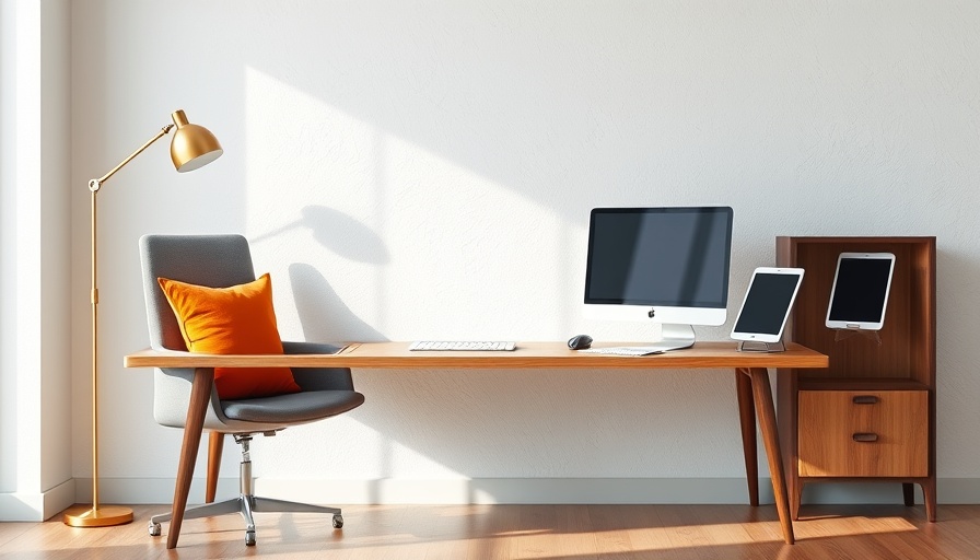 Minimalist workspace setup for learning How to Become a Virtual Assistant.