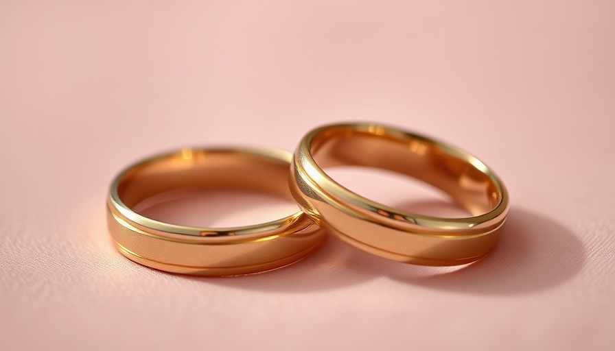 Gold wedding rings on pink background, Steps to Sell Gold