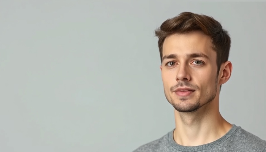 Confident young man portrait promoting Ascendx Cloud Funding CRM Solutions.