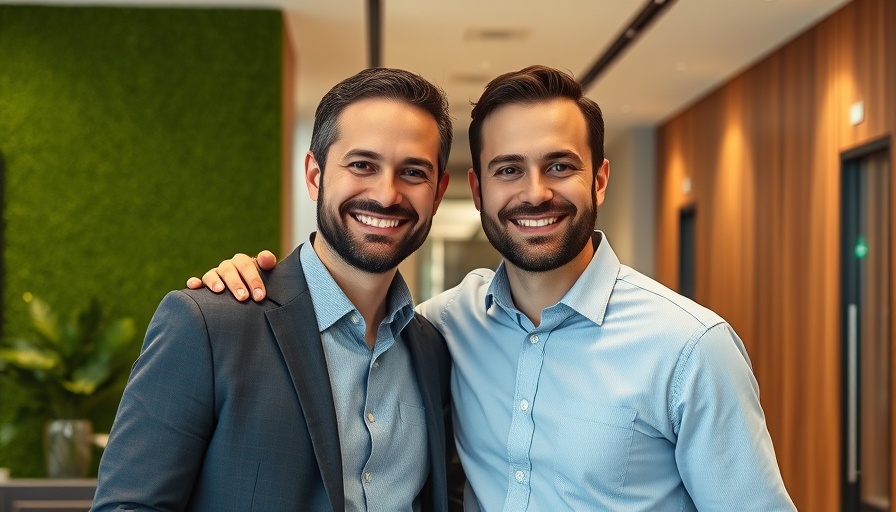 Professional duo discussing EV Charging Network Expansion in the UK.