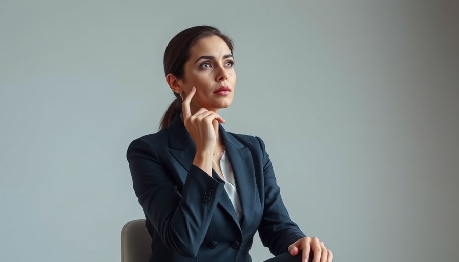 Confident businesswoman expresses thoughtful leadership, Transatlantic HealthTech fund