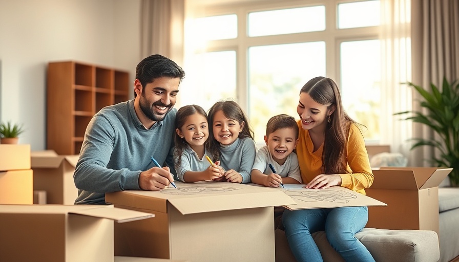 Young family unpacking and drawing, Lifetime ISA reform impact.