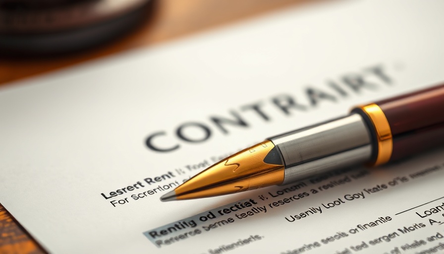 High Court enforcement for landlords illustrated by a broken pen on rental contract