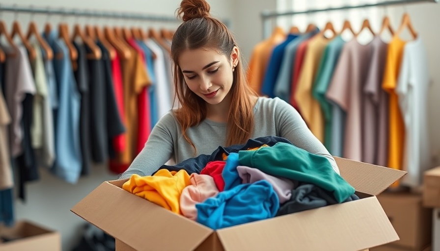 Vinted triples profits as young woman packs clothes to sell