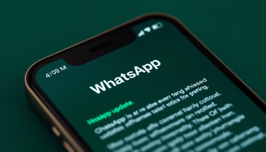 WhatsApp-based public safety platform on smartphone screen.