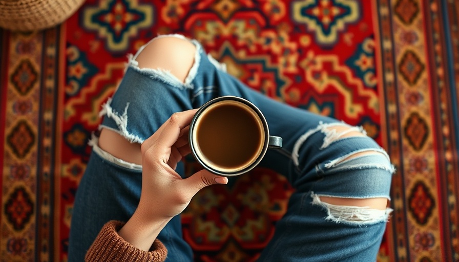 Cozy scene of a blogger planning what to blog about to make money.