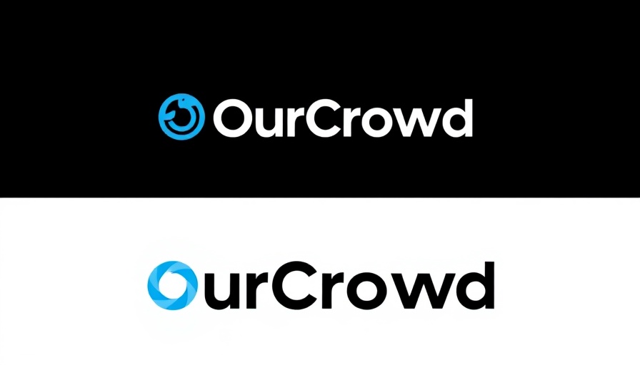 OurCrowd logo featuring blue and black design