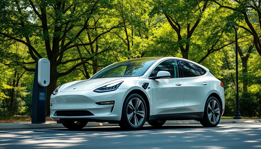 Electric vehicle charging highlighting sustainability in rentals.