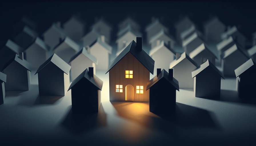Glowing house representing later life mortgage solutions.