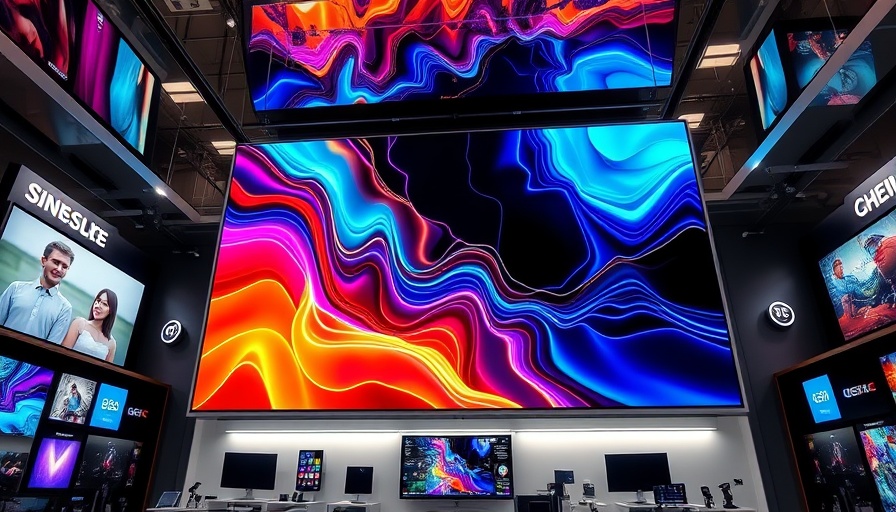Smart & Connected Homes: Display of Neo QLED 8K TV with Vision AI.