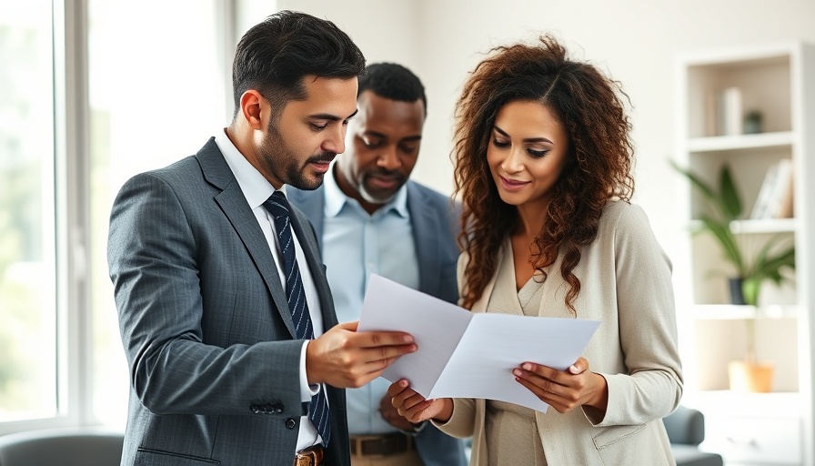 Professional financial advisor offering targeted support to a couple.