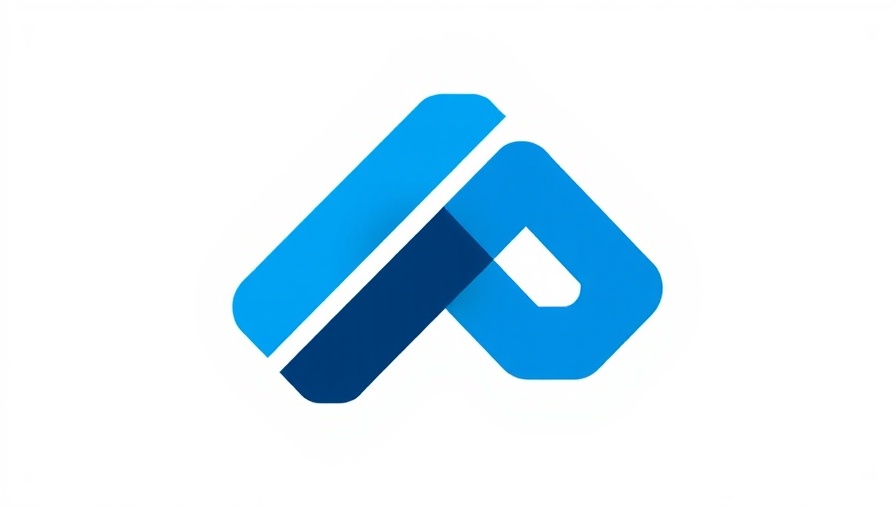 Modern logo design with blue and black elements symbolizing Finnish quantum computing growth