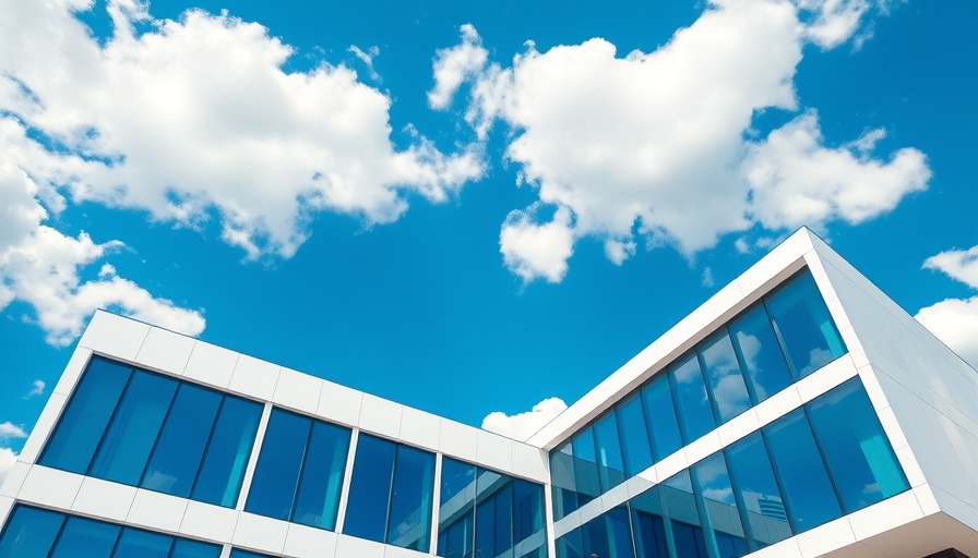 Modern building under blue sky represents design homeowners can learn.
