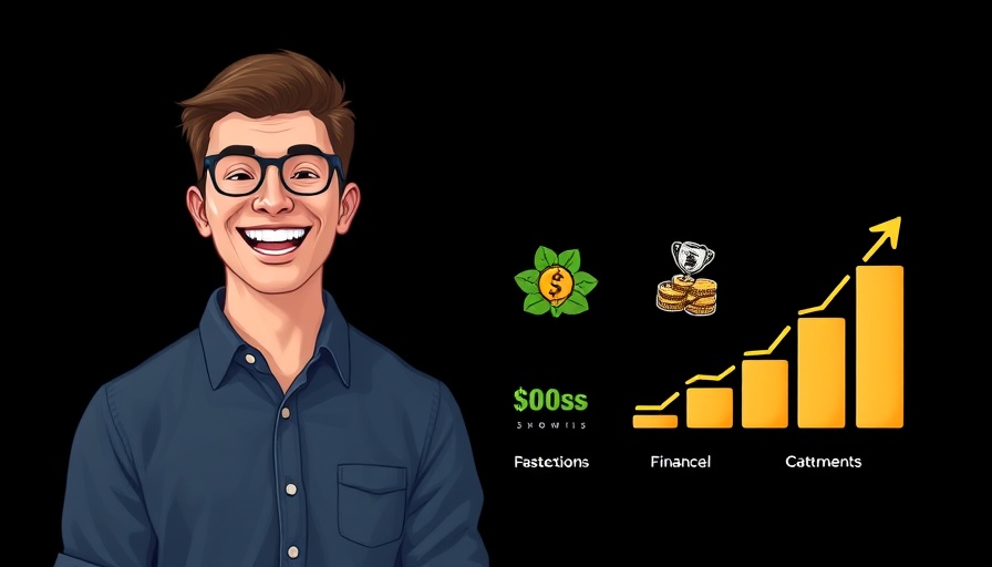 Buying Off Plan in 2025: Man with finance icons.