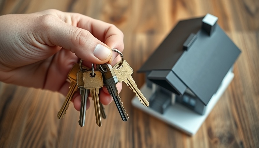 Close-up of house keys and model related to UK Tenancy Law Changes 2025.
