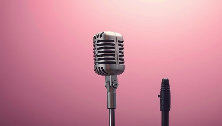 AI in General Insurance for Mortgage Advisers podcast microphone setup