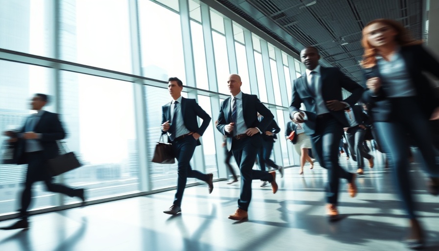 Dynamic office scene reflecting IMF backs Bank of England decision.