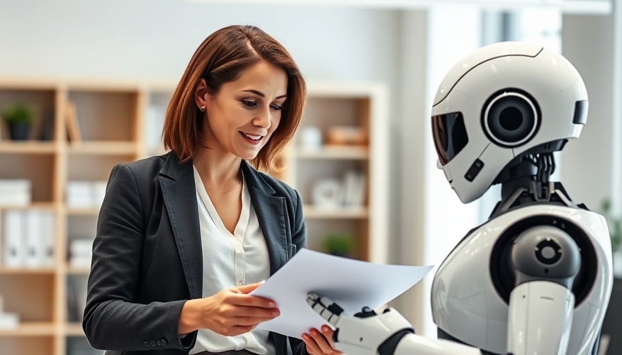 Europe AI specialization: Human and robot collaboration in office.