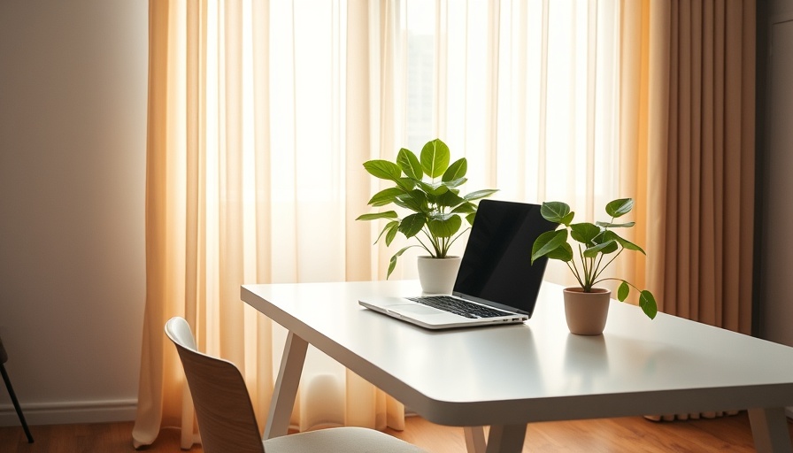 Minimalist workspace with laptop for EarnStar survey earnings