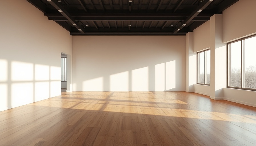 Modern interior showcasing benefits of vinyl flooring.