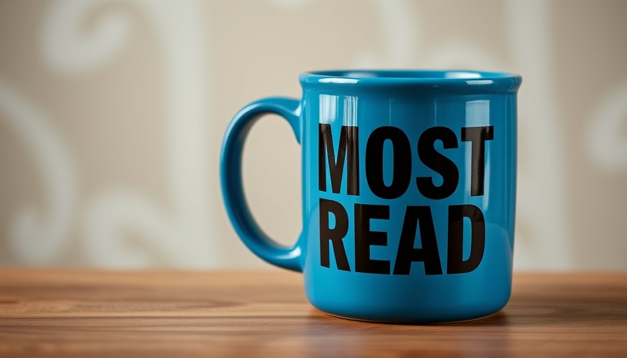 Blue mug with 'MOST READ' text, symbolizing popular mortgage broker stories.
