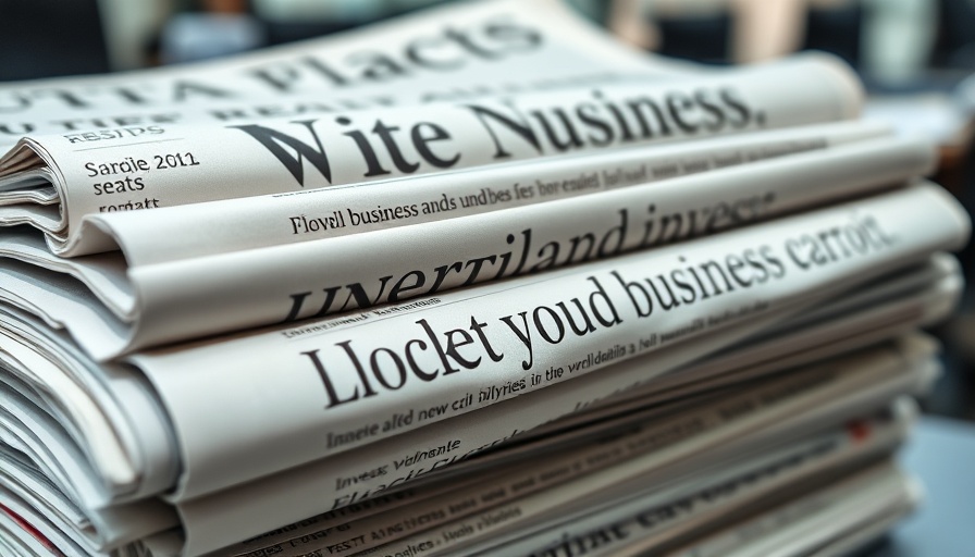 Stack of finance newspapers with 'Investing reads' headline.