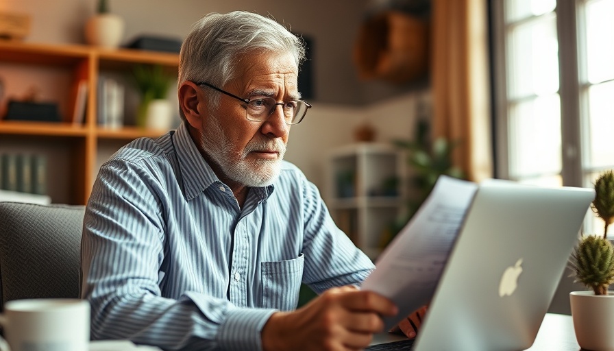 Elderly man reviewing documents, illustrating inheritance tax changes impact.