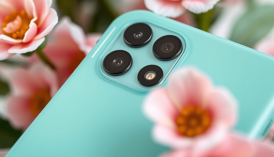 Google Pixel 10 smartphone showcasing dual-camera design.