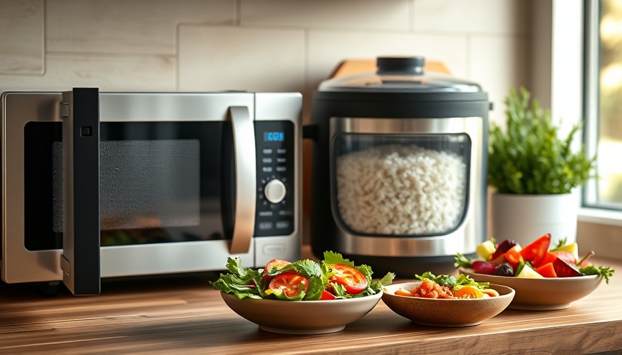 Lidl Microwave Rice and Pasta Cooker in modern kitchen setting