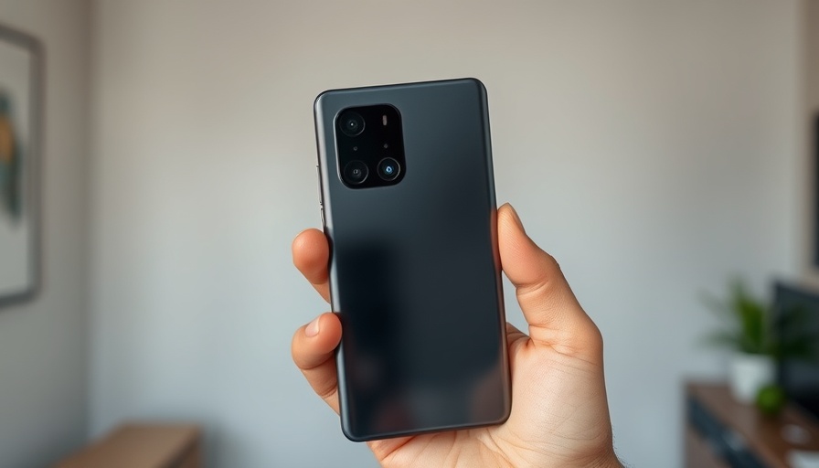 Samsung Galaxy S26 Edge with dual cameras held in hand