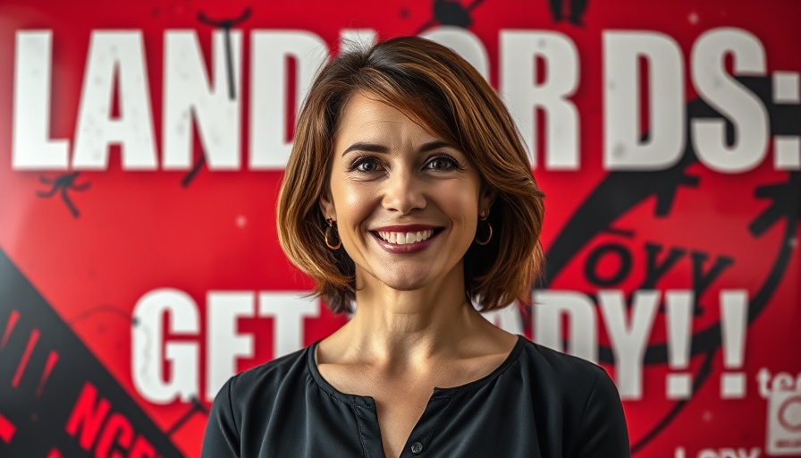 Landlords Tax Changes announcement with smiling woman and bold text.