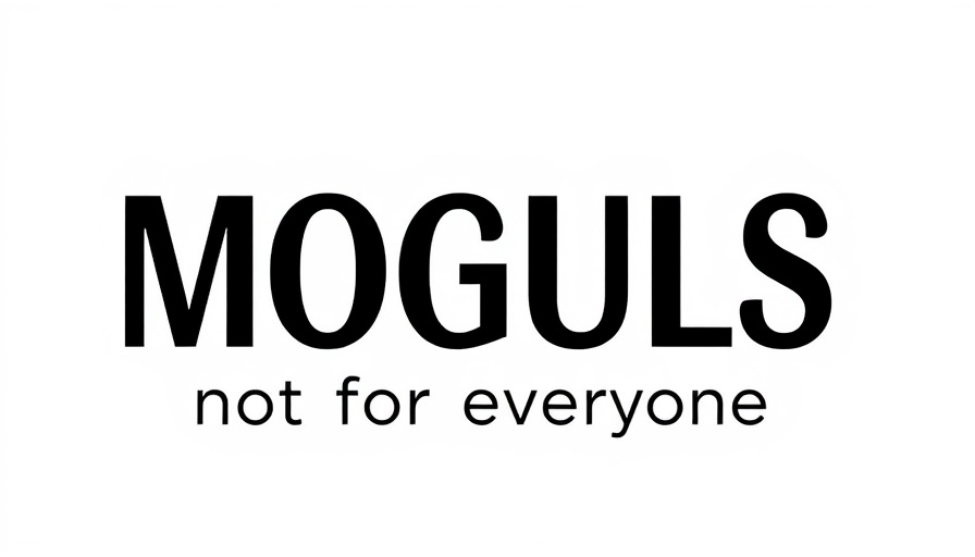 Minimalistic logo reading 'MOGULS', related to crowdfunded investments.