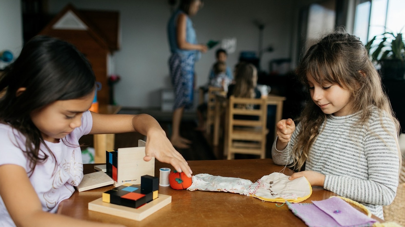 Malama Montessori Maui Sewing Bionomail Cube