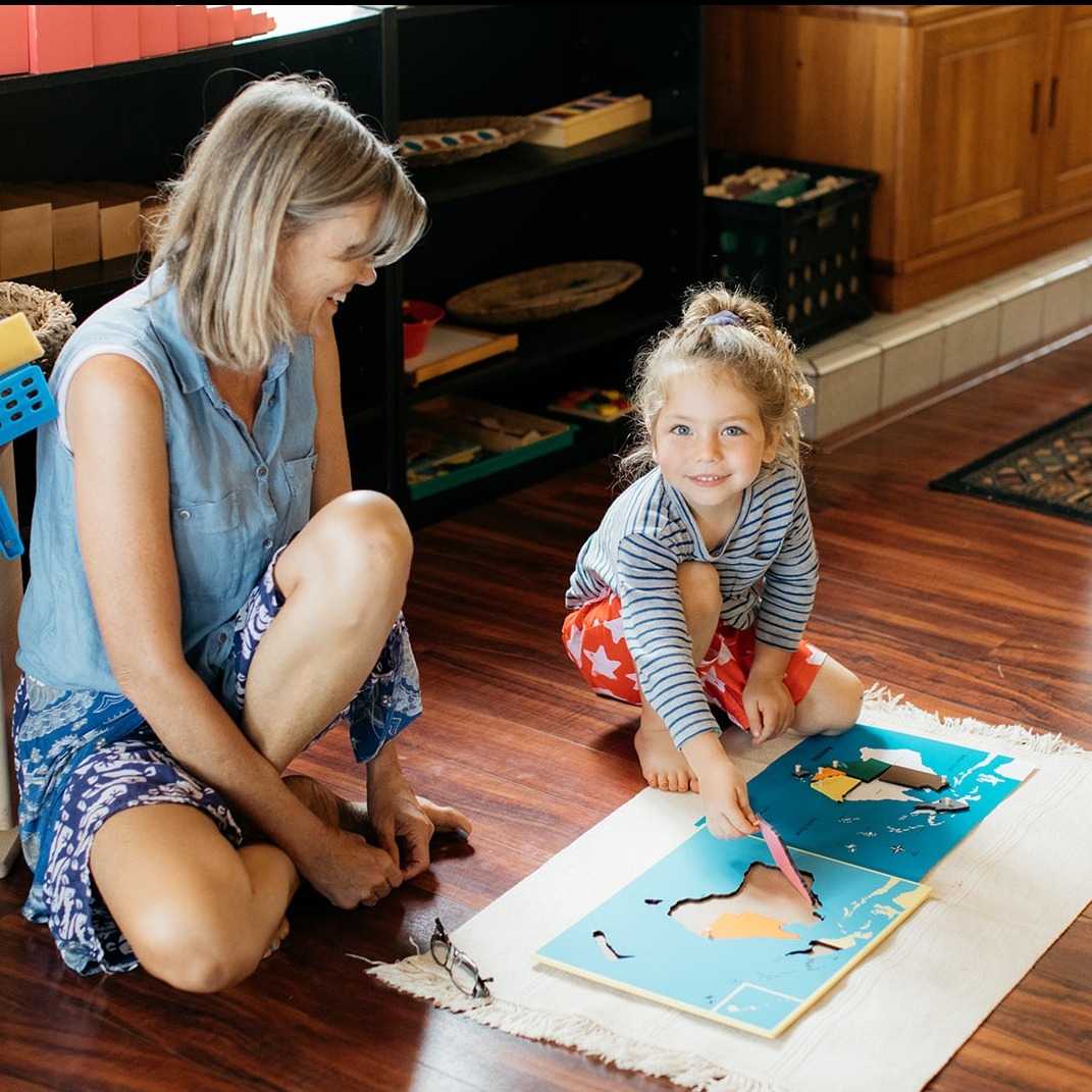 Malama Montessori Learning Map Skills