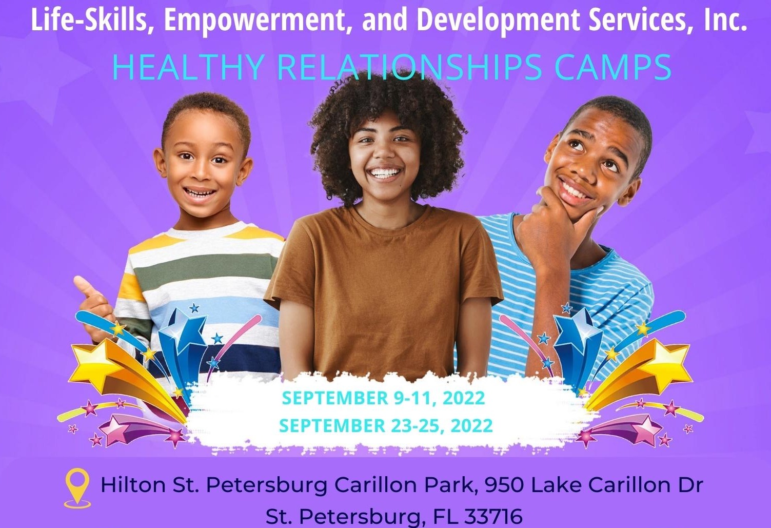 FRIEND and HEARTS - H Healthy Relationships Camps